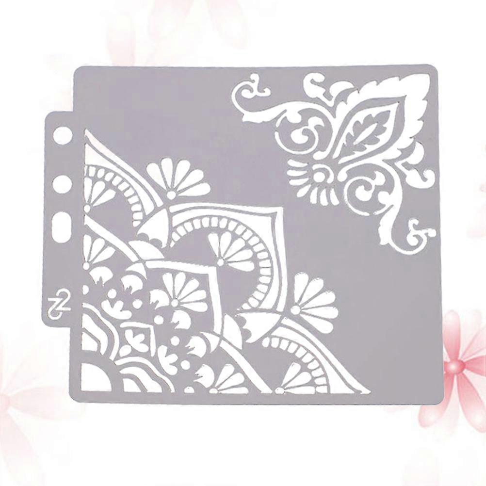 Silkscreen Stencils Reusable Art Templates Drawing Stencil White 14 x 13 x 0.2cm Art Painting Craft Projects 1Set