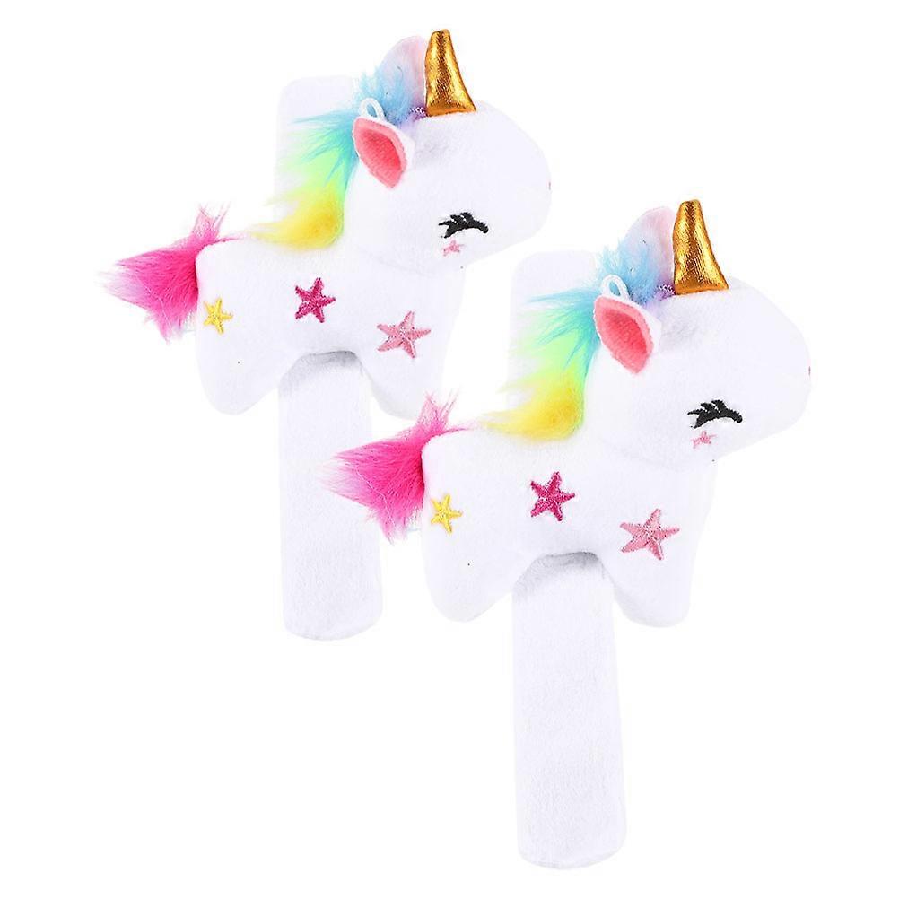 Unicorn Plush Slap Bracelets Soft Animal Wristbands for Birthday Parties Fun & Comfortable Party Favors for Decorations