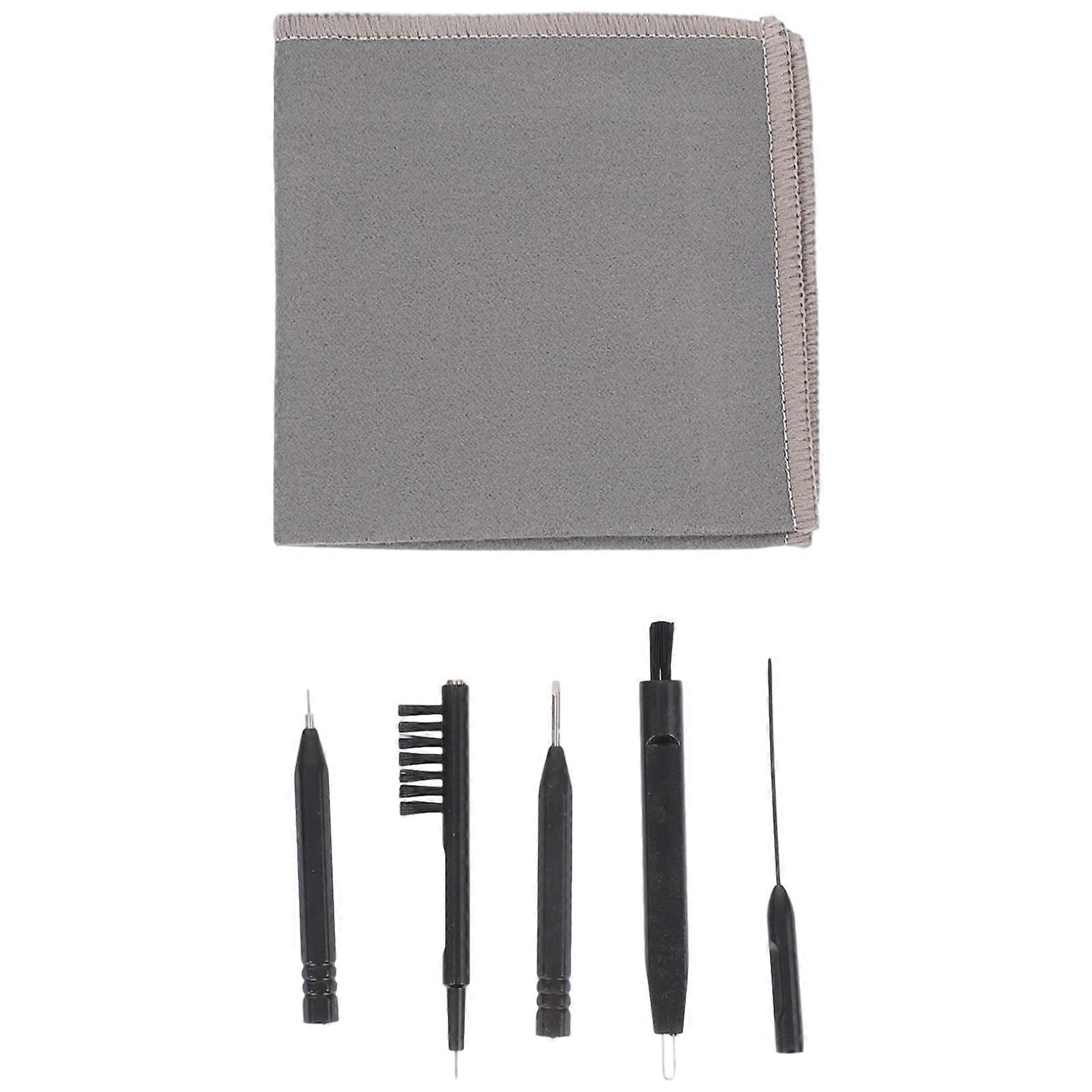 Hearing Amplifier Cleaning Brush Made of Durable PVC for Effective Cleaning Use Multi Color 6pcs Set