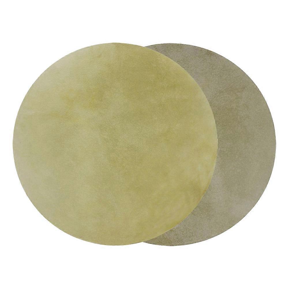 2pcs Goat Skin Drum Heads Replacement for African Drums, Compatible with Percussion Instruments, Enhance Sound Quality