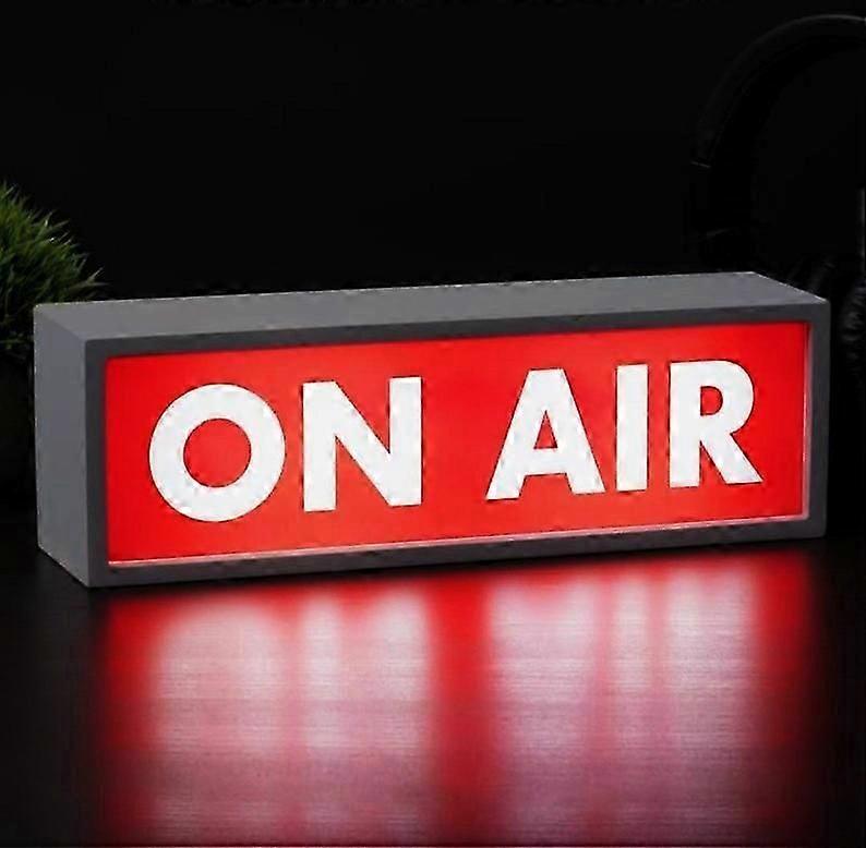 ON AIR تسجيل حائط جبل نبض الهواء ضوء علامة ، ضوء الاستوديو والديكور
