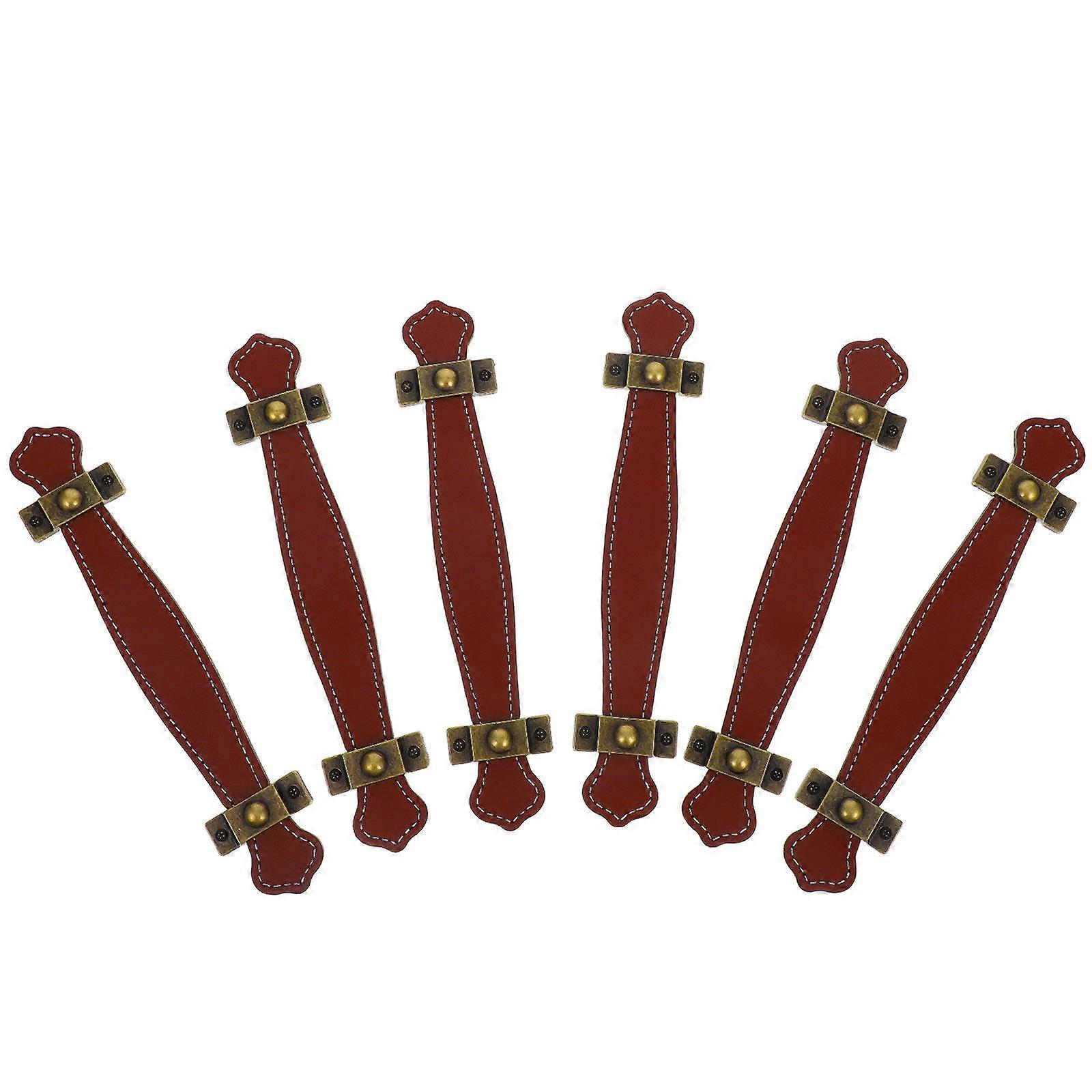Here's a refined and engaging product description for your **6pcs Vintage PU Drawer Handles**:
**6pcs Vintage PU Drawer Handles – Durable &