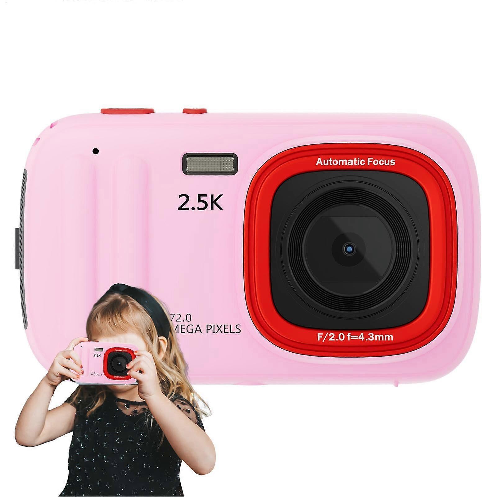 Digital Camera 72Mp For Photography And Video Pink