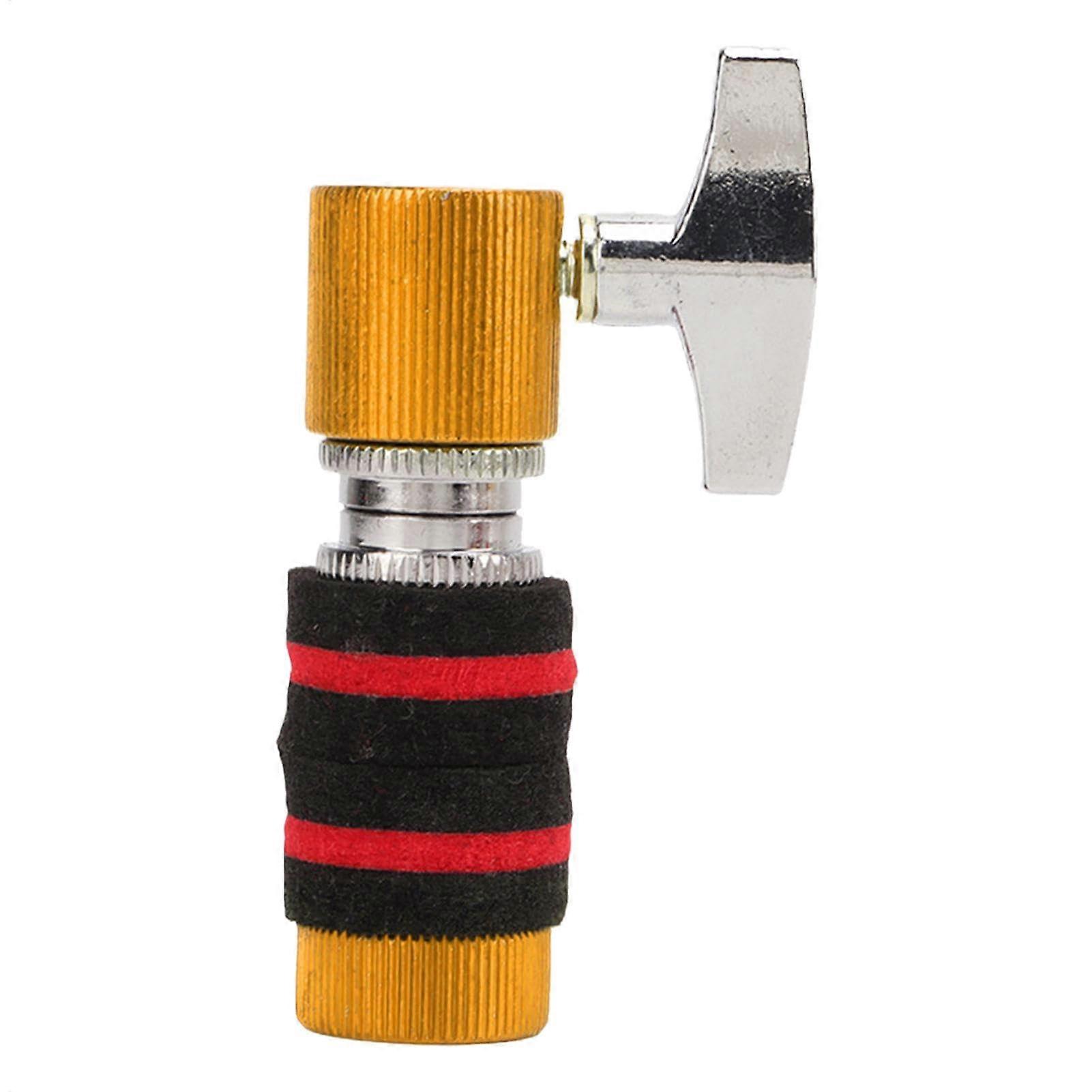 Hi Hat Stand Clutch Multipurpose Jazz Drum Clutch Rust-Proof Accessory Yellow For Beginners
