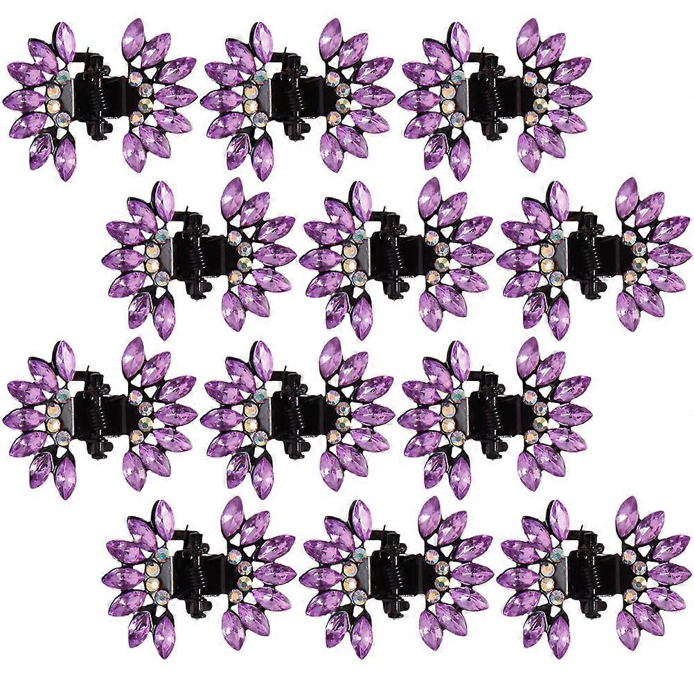 Here's a polished and professional product description based on your input:
**12pcs Small Butterfly Hair Clips – Mini Jaw Claw Clips with