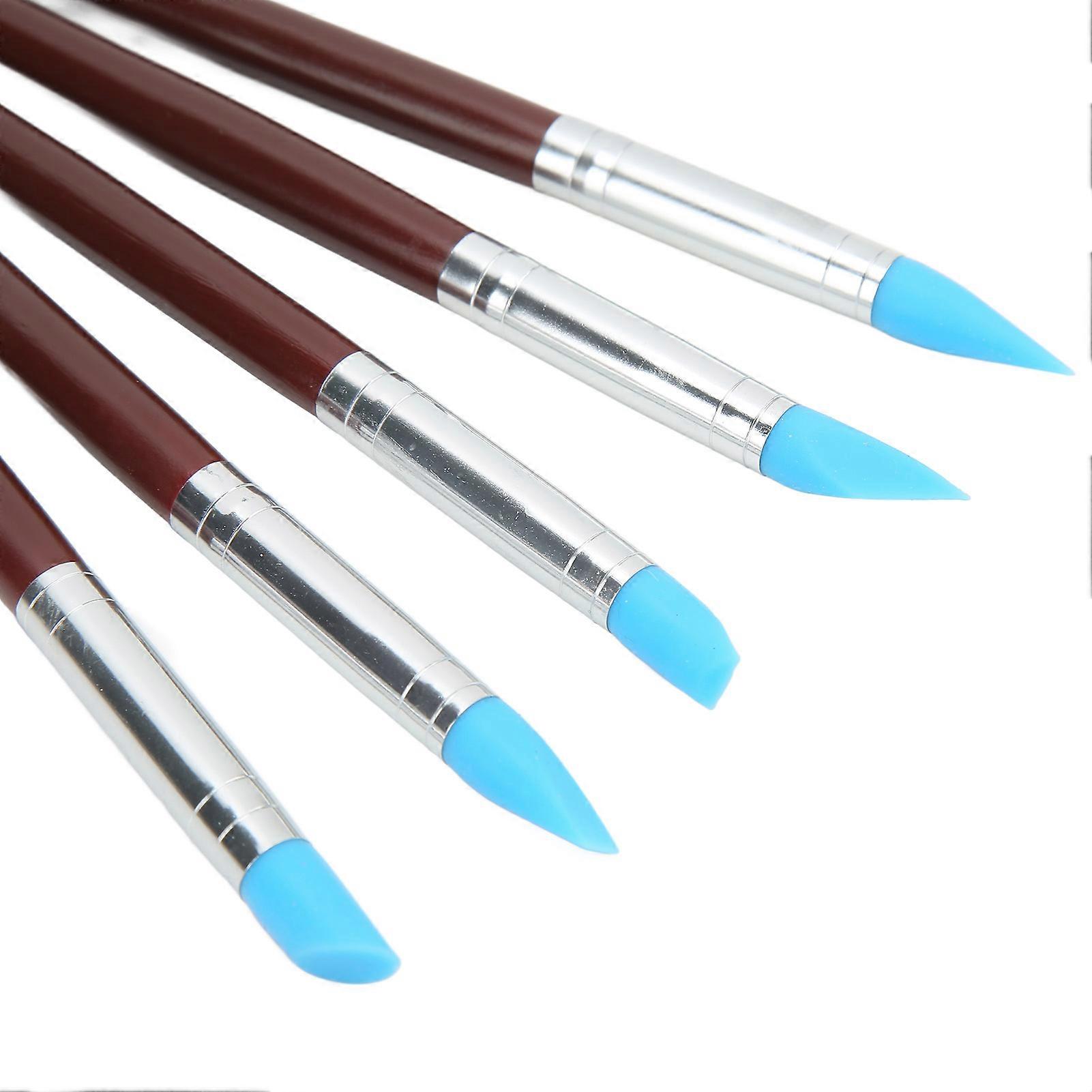 Clay Sculpting Tools Kit 33pcs Ball Stick Silicone Pen Portable Storage Bag DIY Making Modeling Clay Dotting Tools Kit