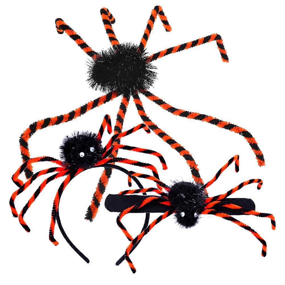 Halloween Slap Bracelets Set with Spider Design   Fun Party Accessories for Adults