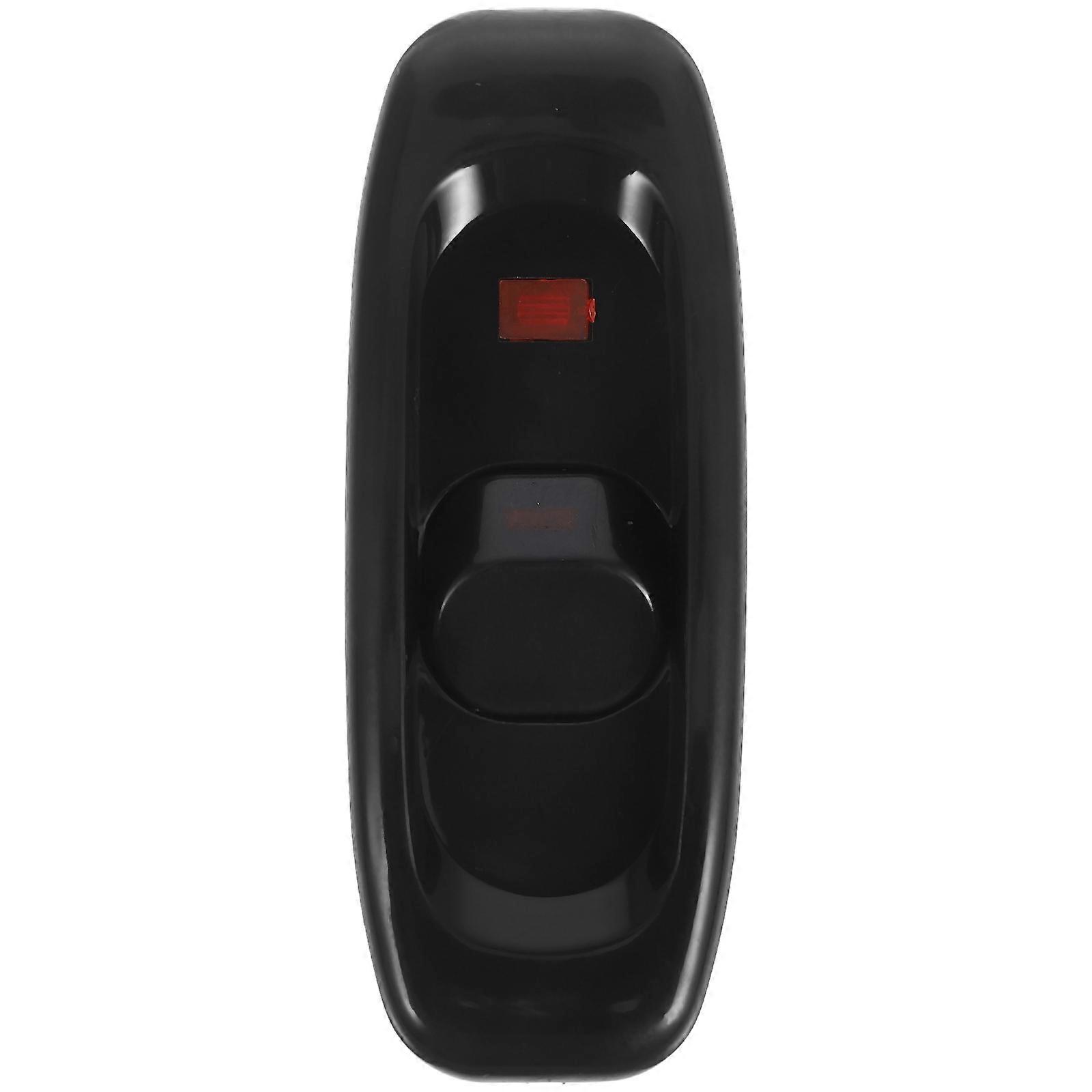 Table Lamp Switches Inline Cord Control On Off for Household Desk Use 7 10X2 60X2 00CM Rocker Shape Indicator Light 1Pack