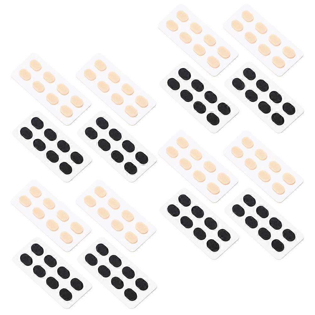 30 Sheets Anti-skid Nose Cushions Eva Material Assorted Color for Adults and Children Eyewear Comfort