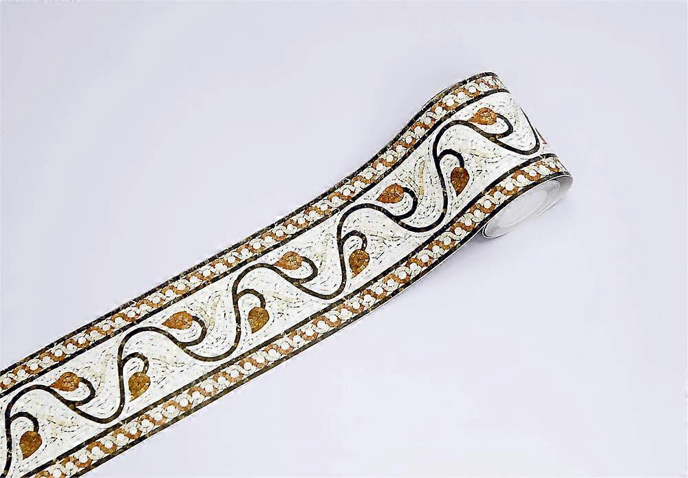 Peel and stick wallpaper, 10x500cm, multicolored (Retro Mosaic)