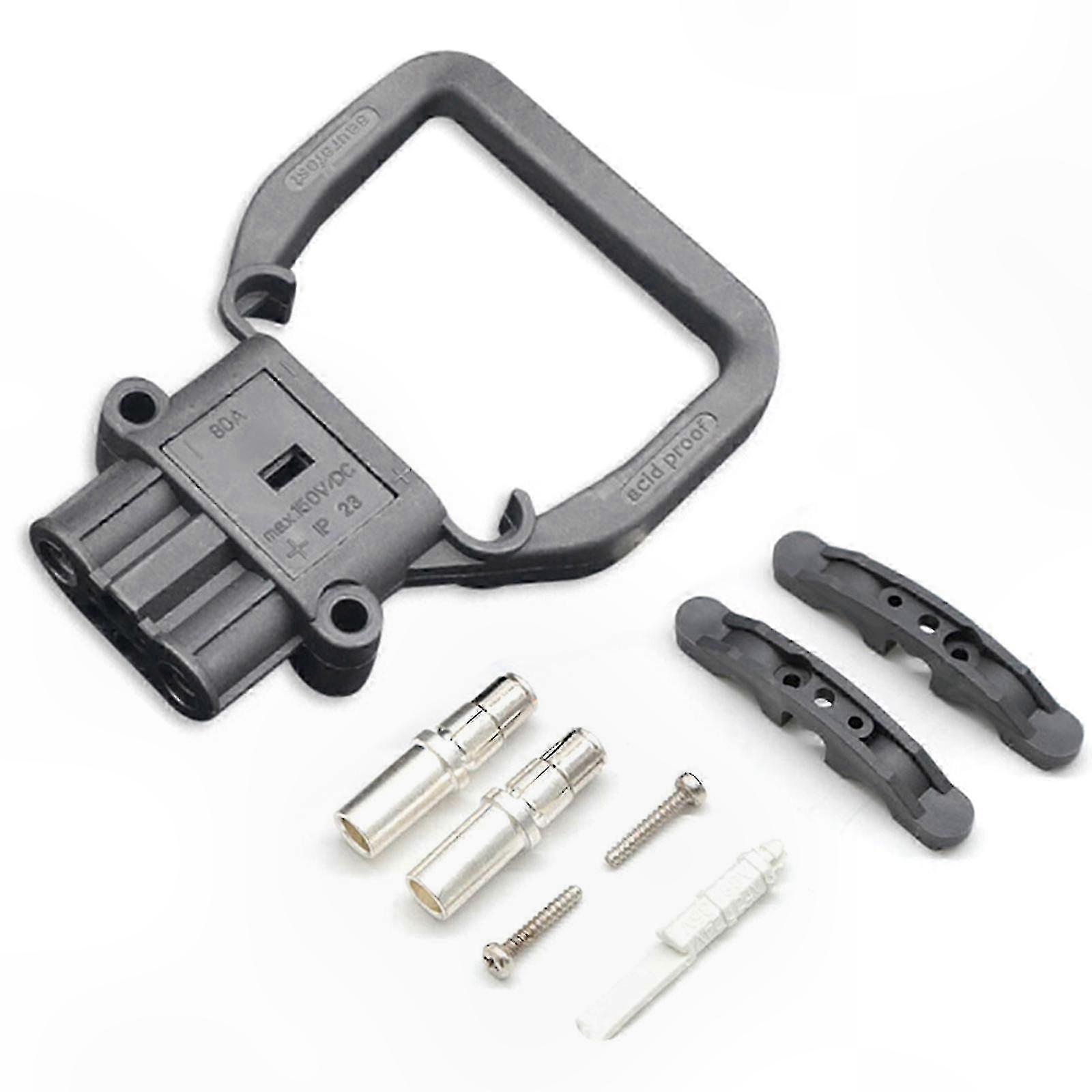 Industrial Power Connector 80A 150V Replacement for Forklift Charging Applications