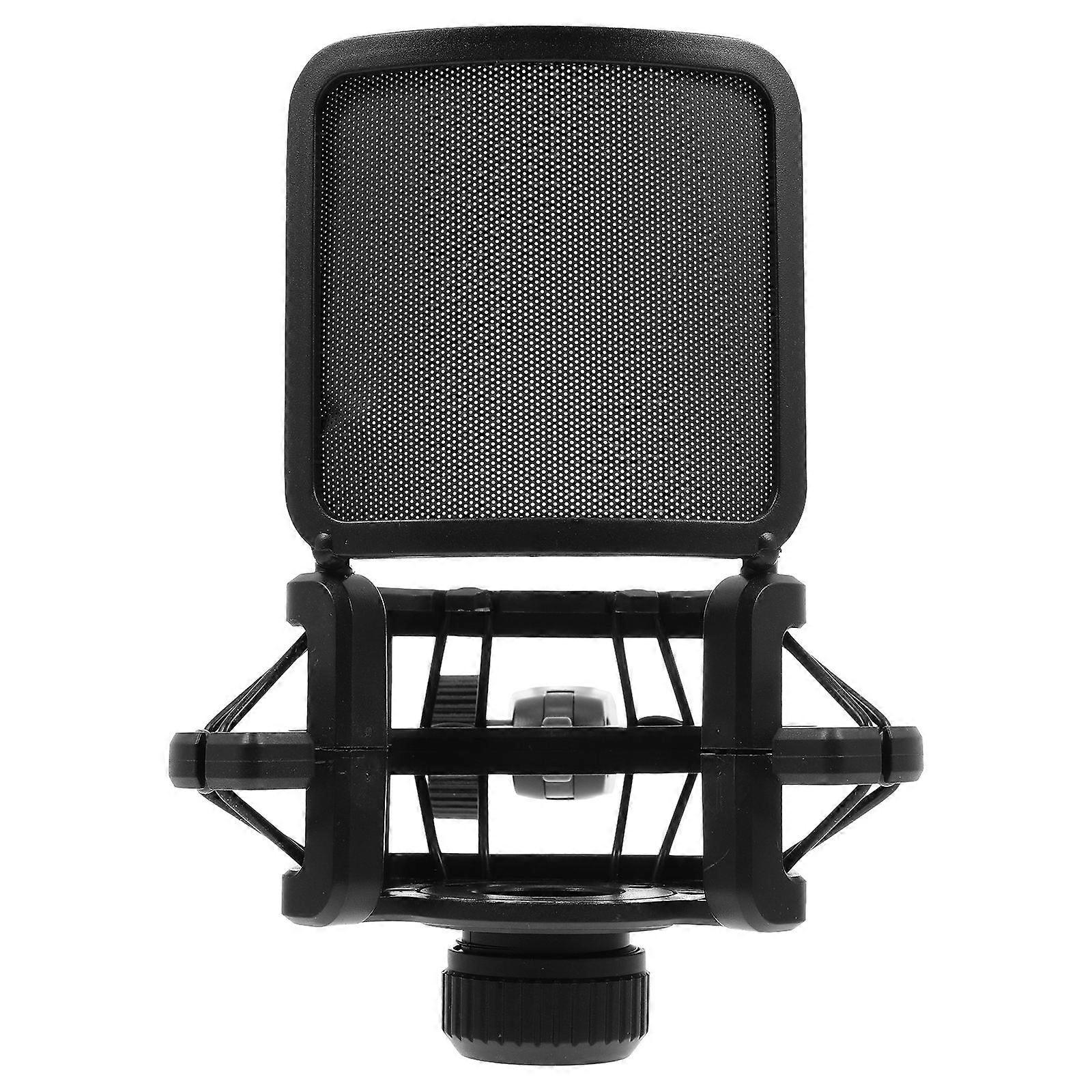 Mic Holder Vibration Rack with Blowout Preventer, Durable Shockmount Bracket for Stable Recording and Live Streaming Performance