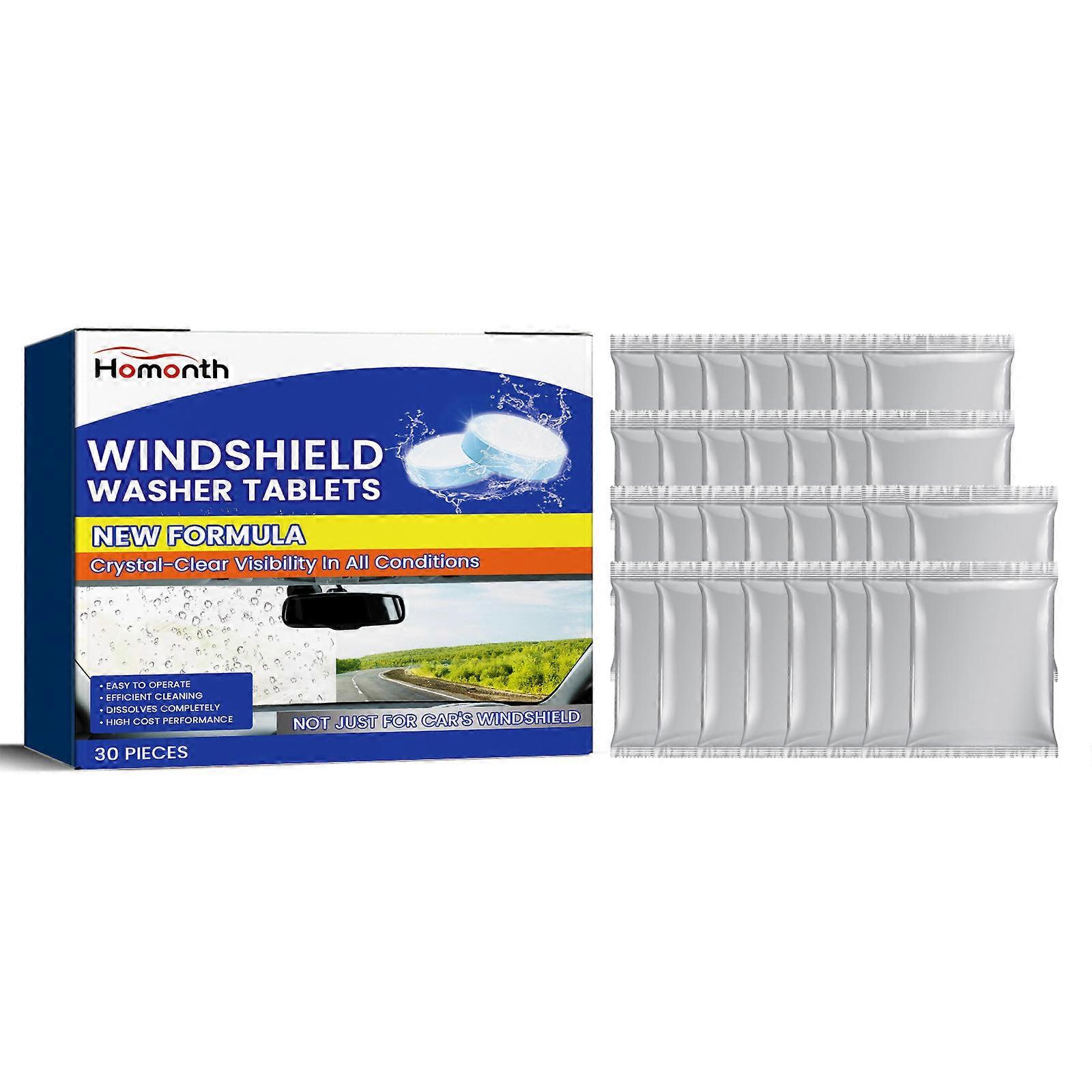 Car Windshield Cleaning Sheet - Glass Renovation, Decontamination & Defogging Multi-Function Cleaner
