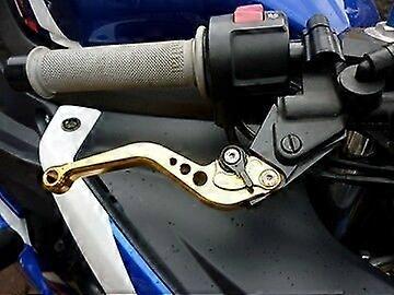 חל על YAMAHA R6 1999-2004 GOLD SHORT BRAKE & מנופי מצמד סט מסלול מירוץ כביש TS22
