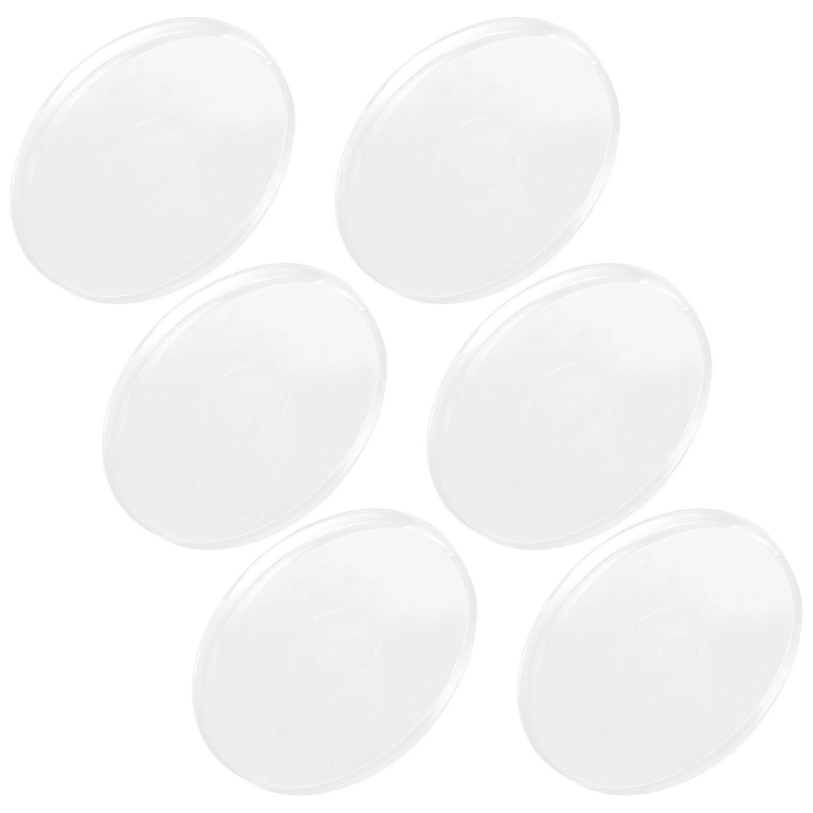 6pcs Replacement Covers for Dial Scale Transparent Plastic for Weighing Scales