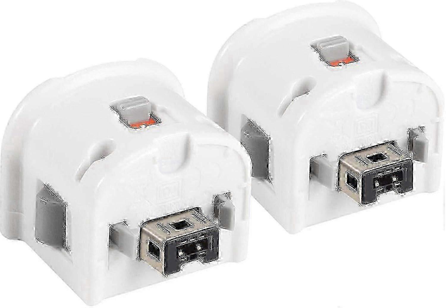 2025 2 Motion Plus Adapter Sensor compatible Wii Remote Controller, Motion Plus Adaptor Accelerator compatiblement compatible Wii Motion Plus Adapter