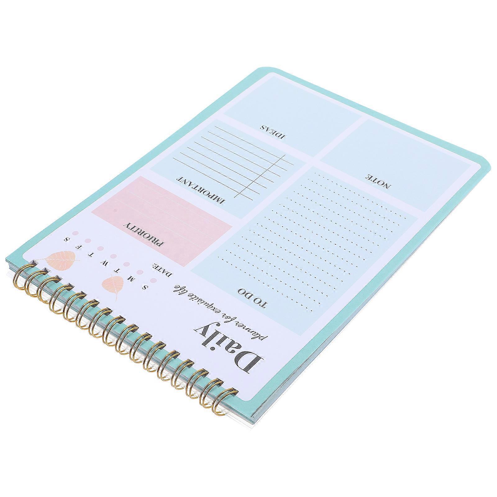 Compact Daily Schedule Notepad – Efficient Planner for Home Schooling, Appointments, and Family Organization