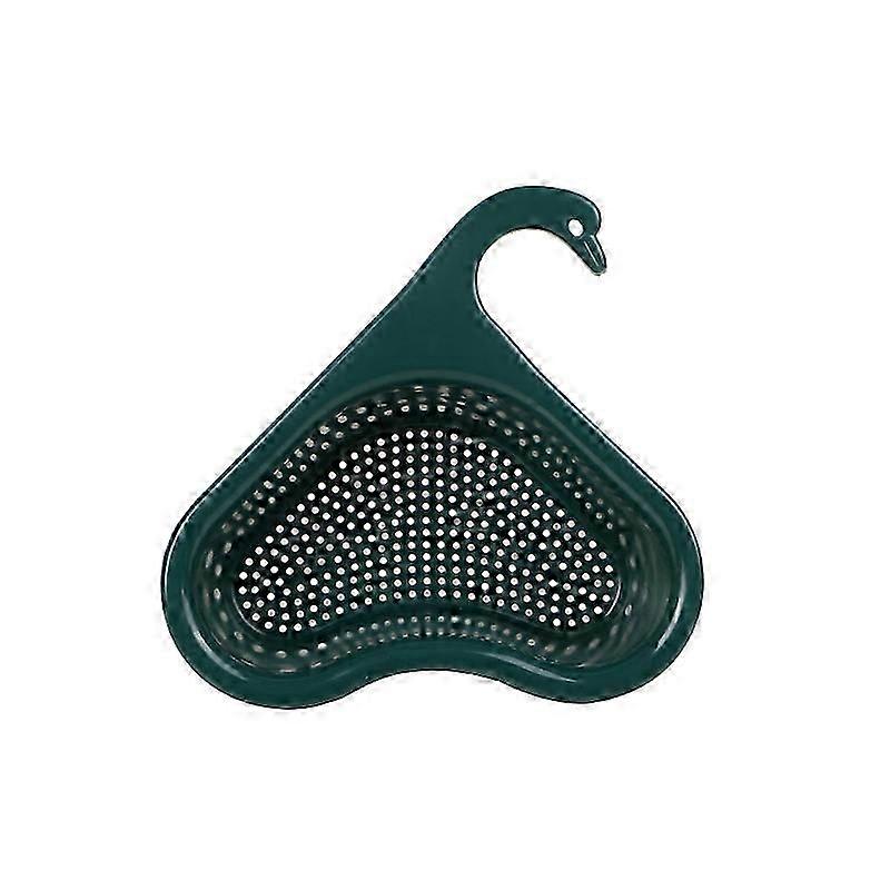 Kitchen Sink Filter Swan Drain Basket Garbage Filter Shelf Strainer Leftover Sink Hanging Rack Multifunctional Drainage Basket