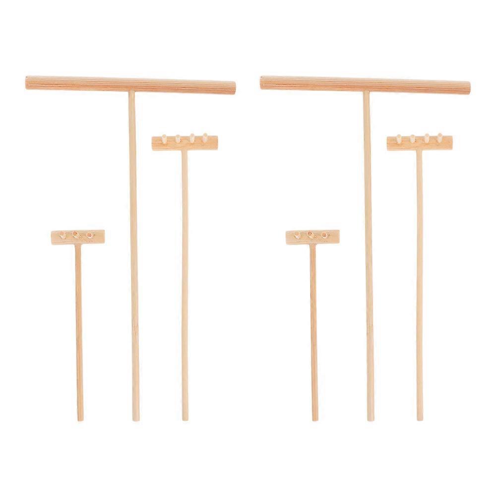 Mini Desktop Meditation Rakes for Sand Tables – 2 Sets, Easy Clean & Maintain, Ideal for DIY Miniature Landscapes and Relaxation
