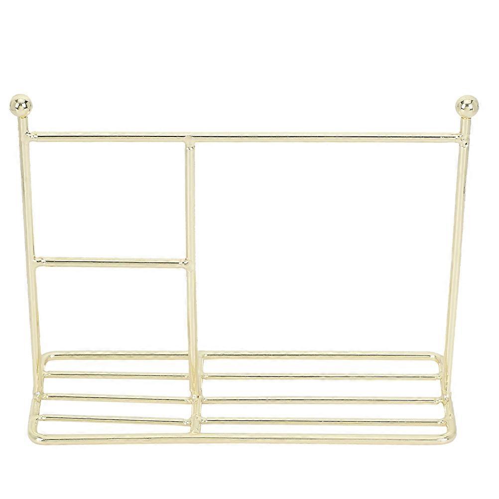 Durable Golden Metal Doll Clothing Rack for Storage Mini Size Lightweight Portable