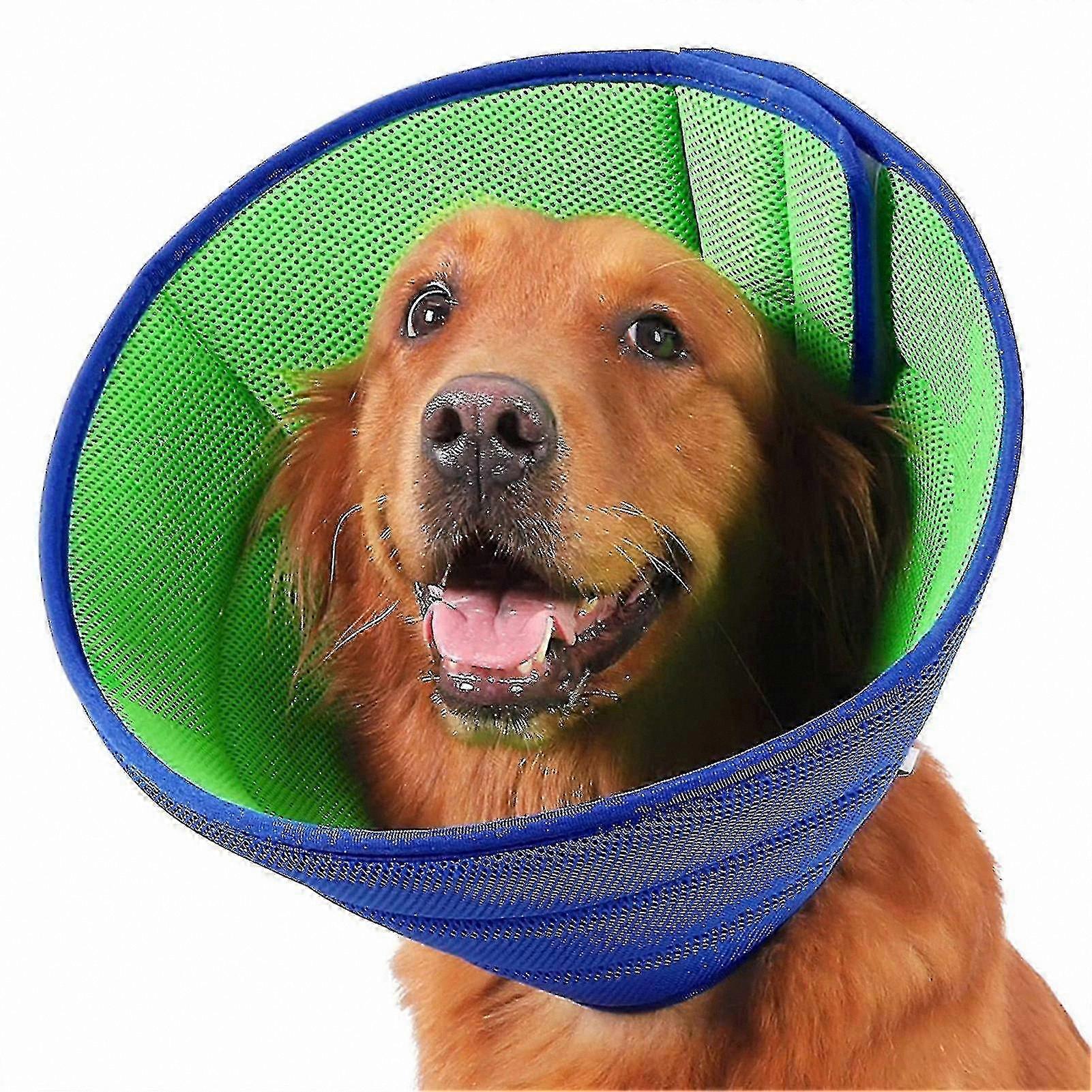 Post-Surgery Soft Cone for Pets Prevents Biting and Protects Against Injuries While Healing
