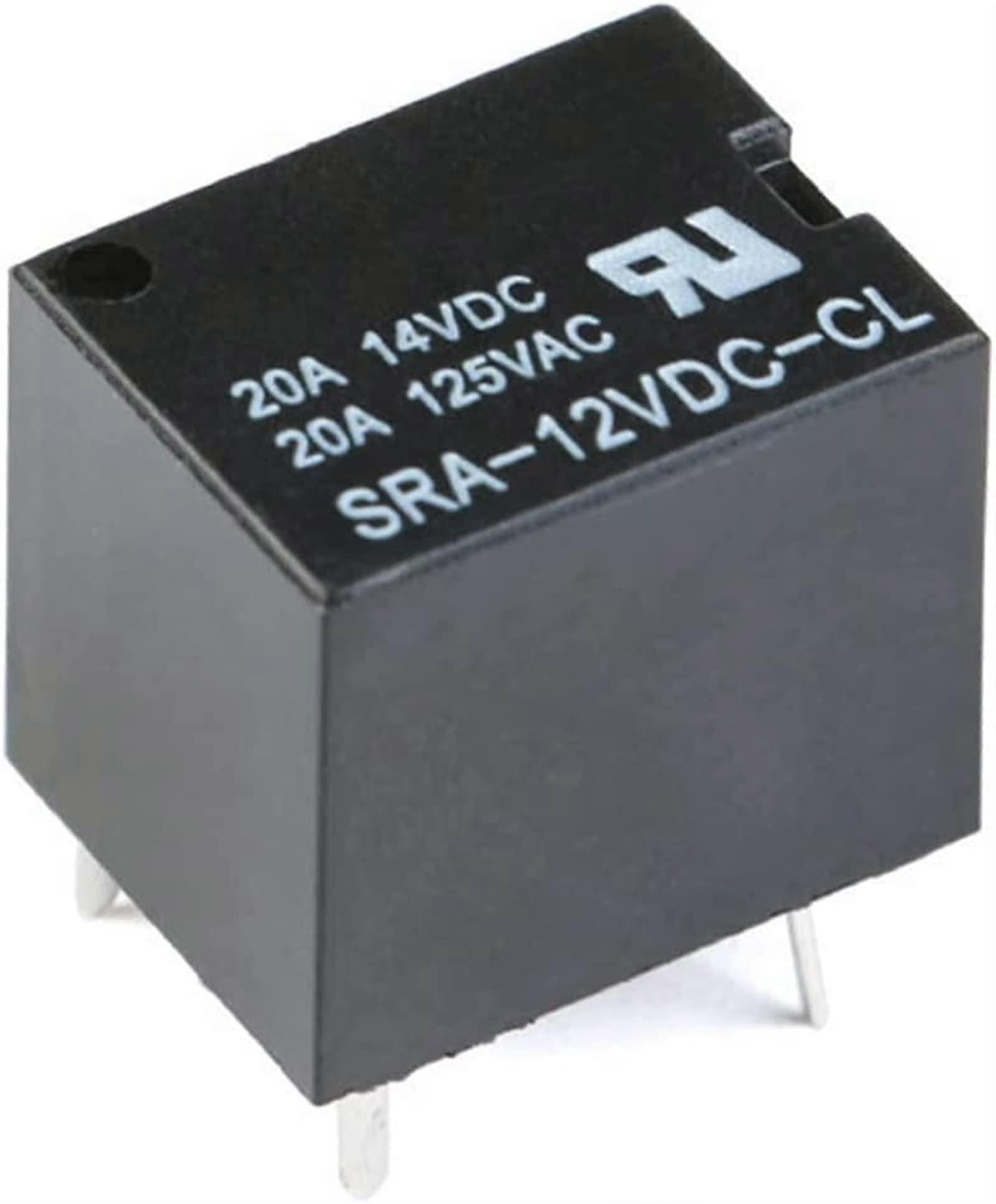 10 pieces of 12V 20A power relay SRA12VDCCL 5Pin ZJGIDTEM