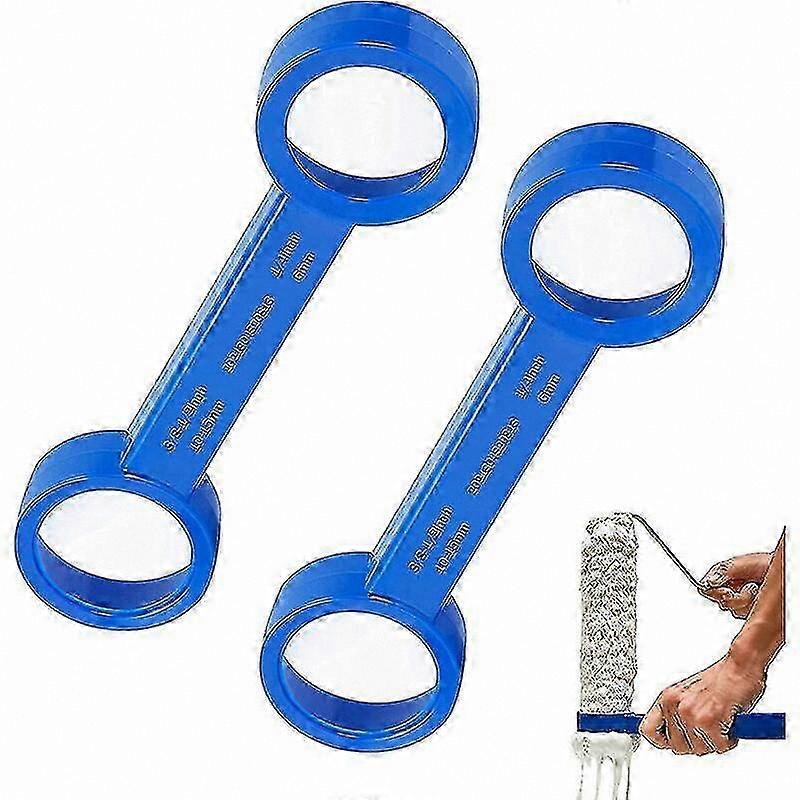 2-Pack Paint Roller Cleaner with Scraper Tool for Easy Cleanup