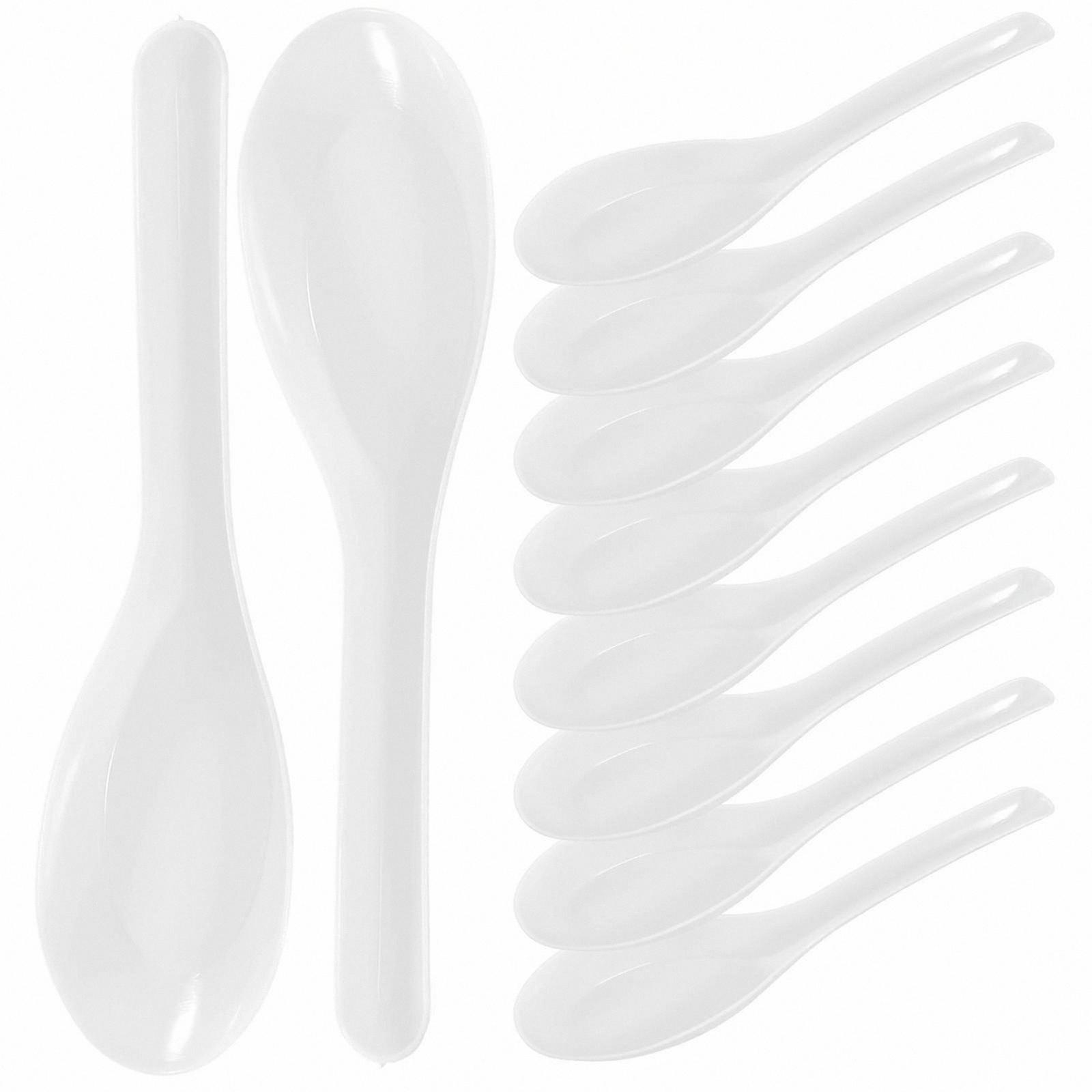 60-Piece Clear Plastic Cutlery Set with Small Spoons for Easy Use