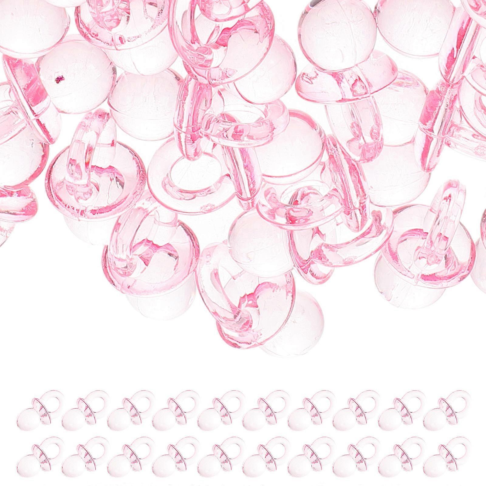 Reusable Mini Pacifiers for Baby Showers, Ideal for Decor and Interactive Games