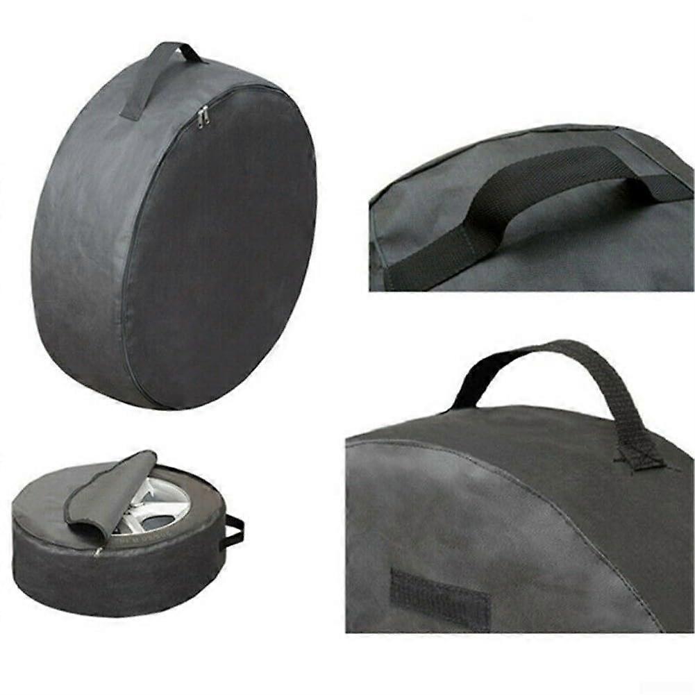 Cover for spare tires on vehicles, effective storage with concealed pocket and adjustable sizing features