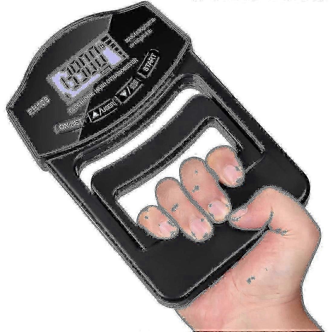 USB LCD Screen 180kg Digital Hand Dynamometer Grip Strength Tester