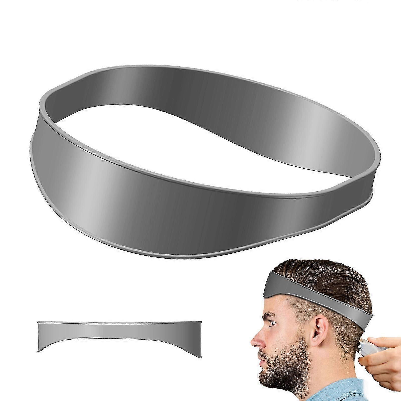 DIY المنزل سيليكون الشعر قص الفرقة العنق قالب الحلاقة ودليل تشذيب الشعر