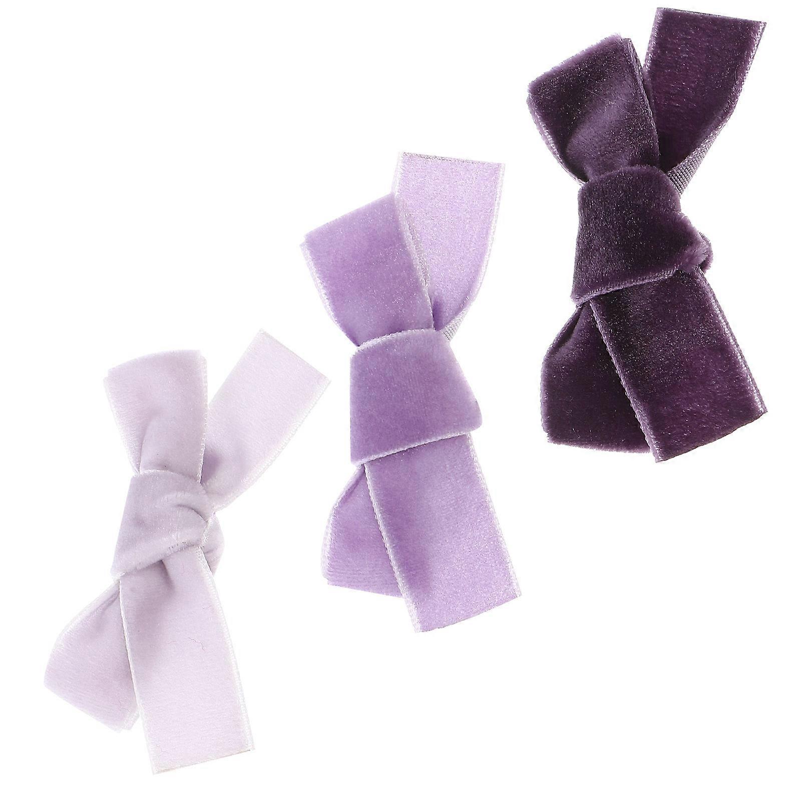 a refined and engaging product description based on your input:

 

**3 Pcs Cute Small Bow Hair Clips for Duckbill Clips – Gradient Colors,