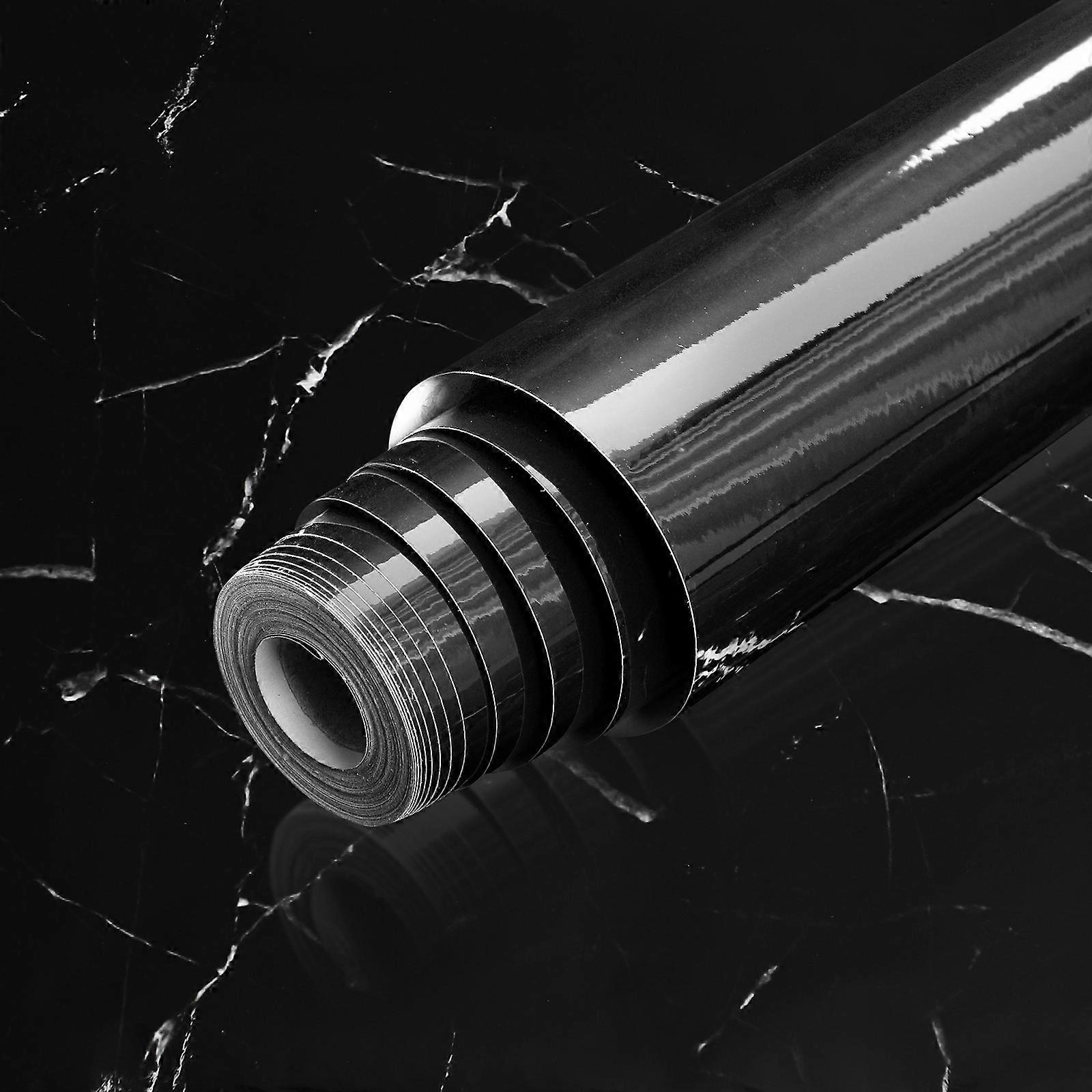 Removable Marble Wallpaper Sticker For DIY Enthusiasts 60cm X 10m Anti-Humidity Feature 1 Roll