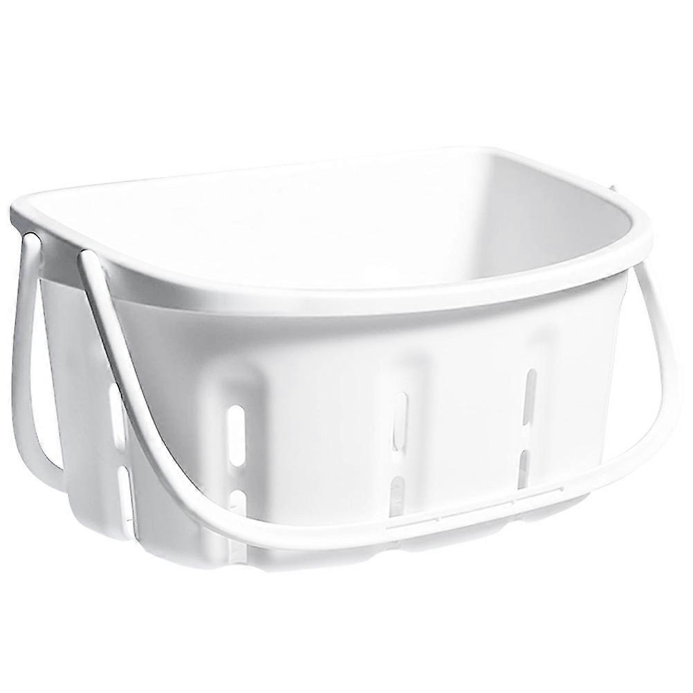 Plastic Bathroom Organizer with Handle for Storage Portable Basket in .87"x4.72"x6.30"