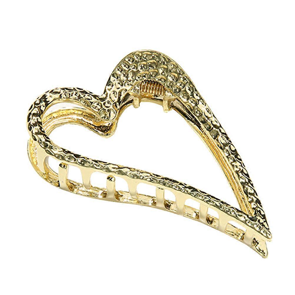 Metallklo Hårklo Gyllen for Holding med Solid Grep