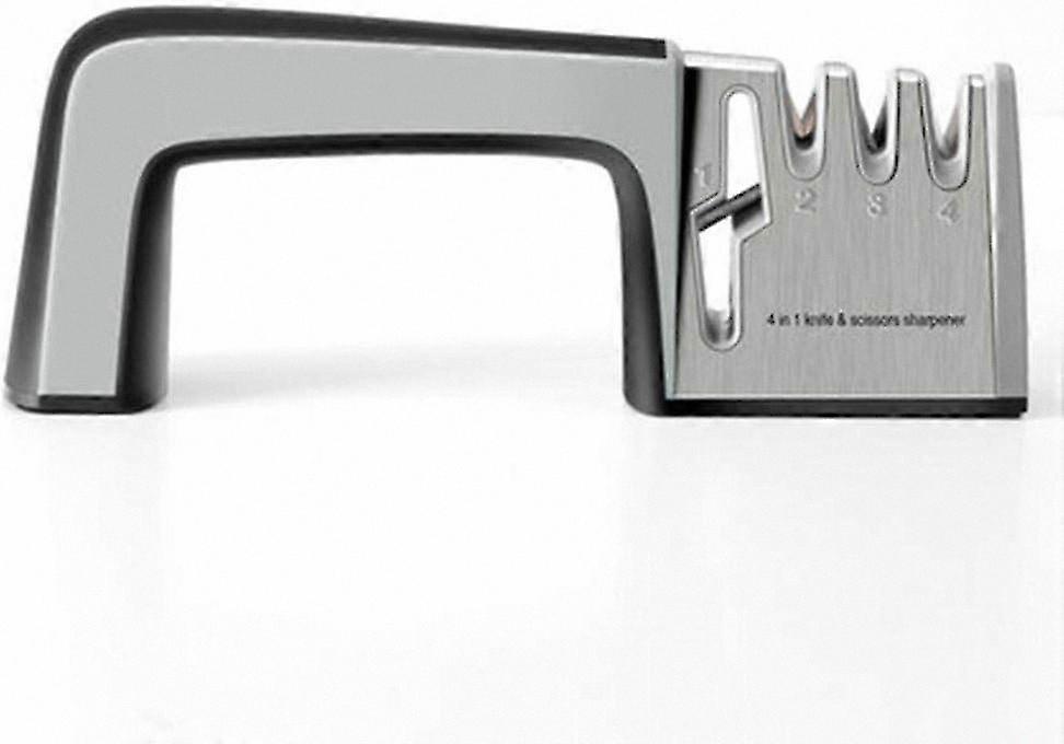 Kitchen Knife Sharpener Set with Handle, Diamond Steel Sharpening Tool Kit for Home Use