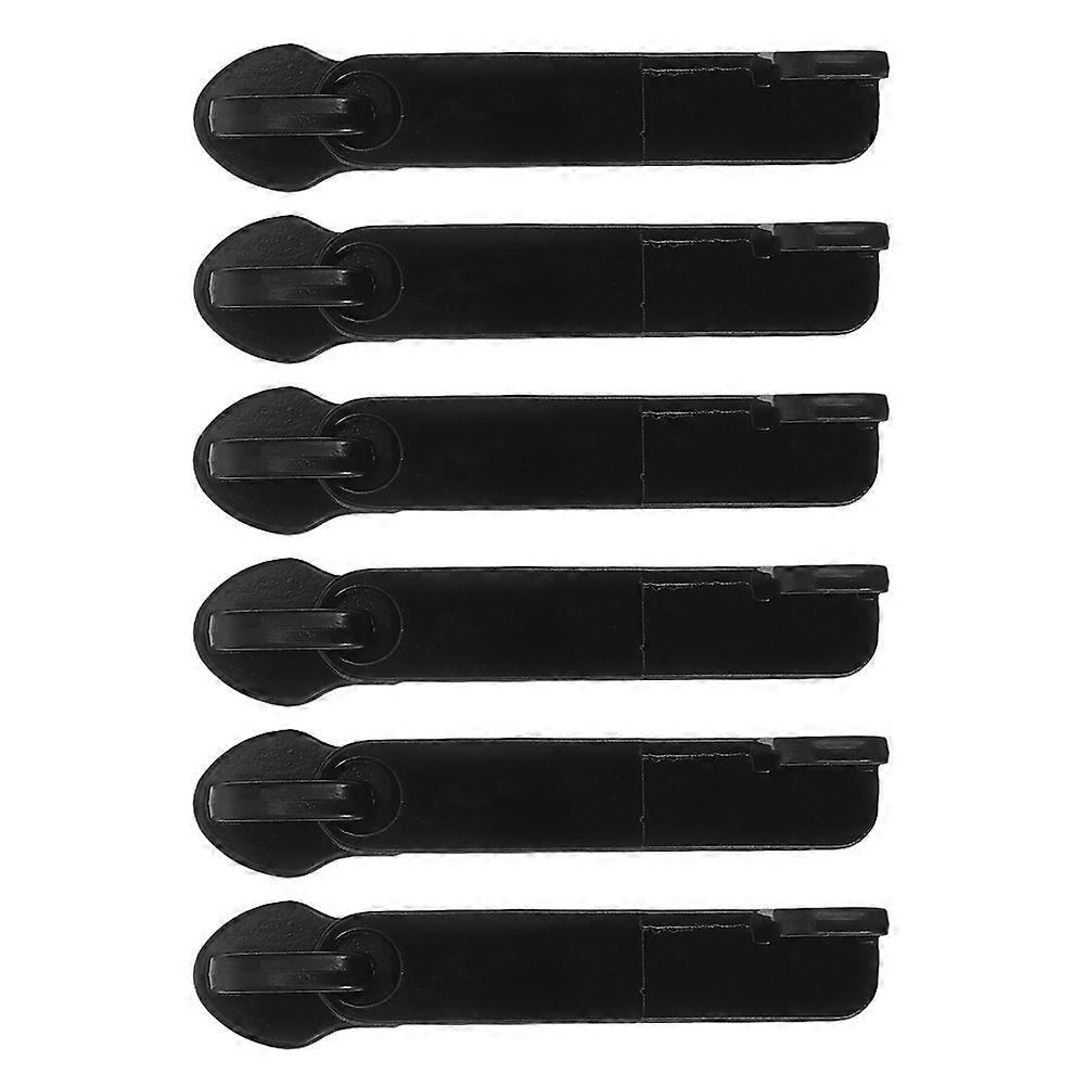 Explosion-Proof Zippers Nylon Zipper Pulls Head for Outdoor Use 6Pcs Set