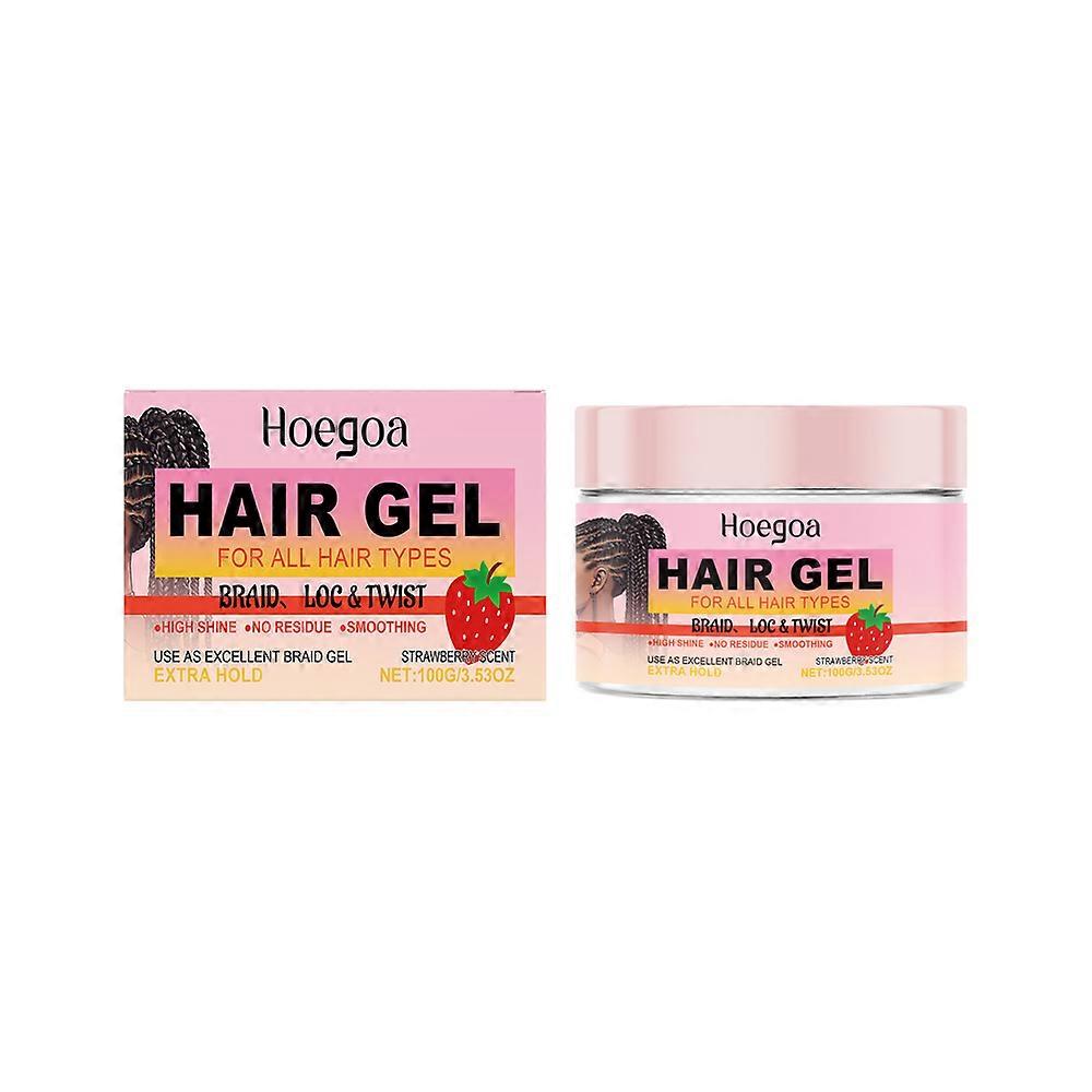 Hair braiding styling gel Moisturizing hair styling long-lasting refreshing glossy dreadlocks styling gel