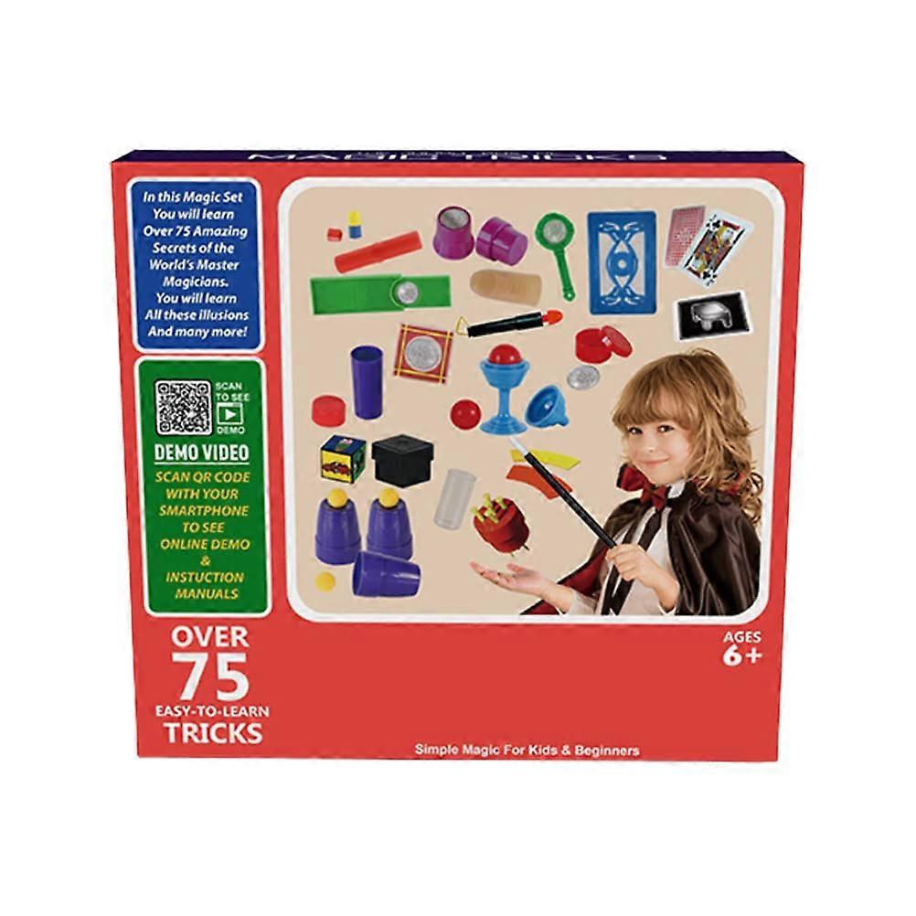 Magic Tricks Toy Set for Girls - Educational Christmas Props for Magic Performance, Fun Learning Activities, Assorted Colors