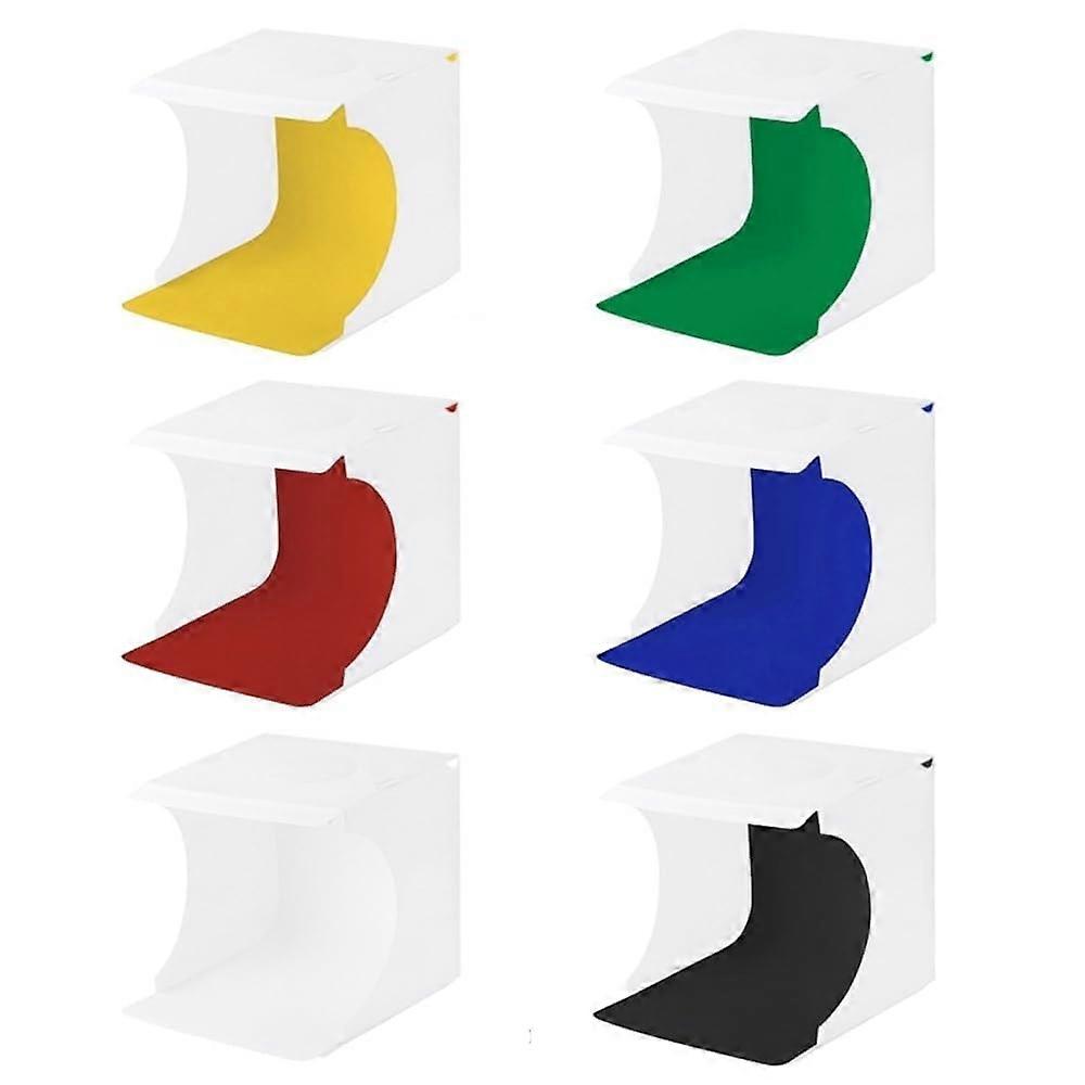 Collapsible Portable 1100LM Photo Lighting Studio Tent with 6 Color Backdrops