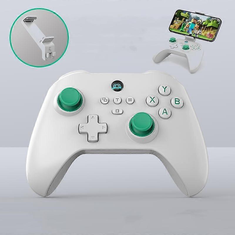 Z03 Wireless Bluetooth Game Controller White+Bracket