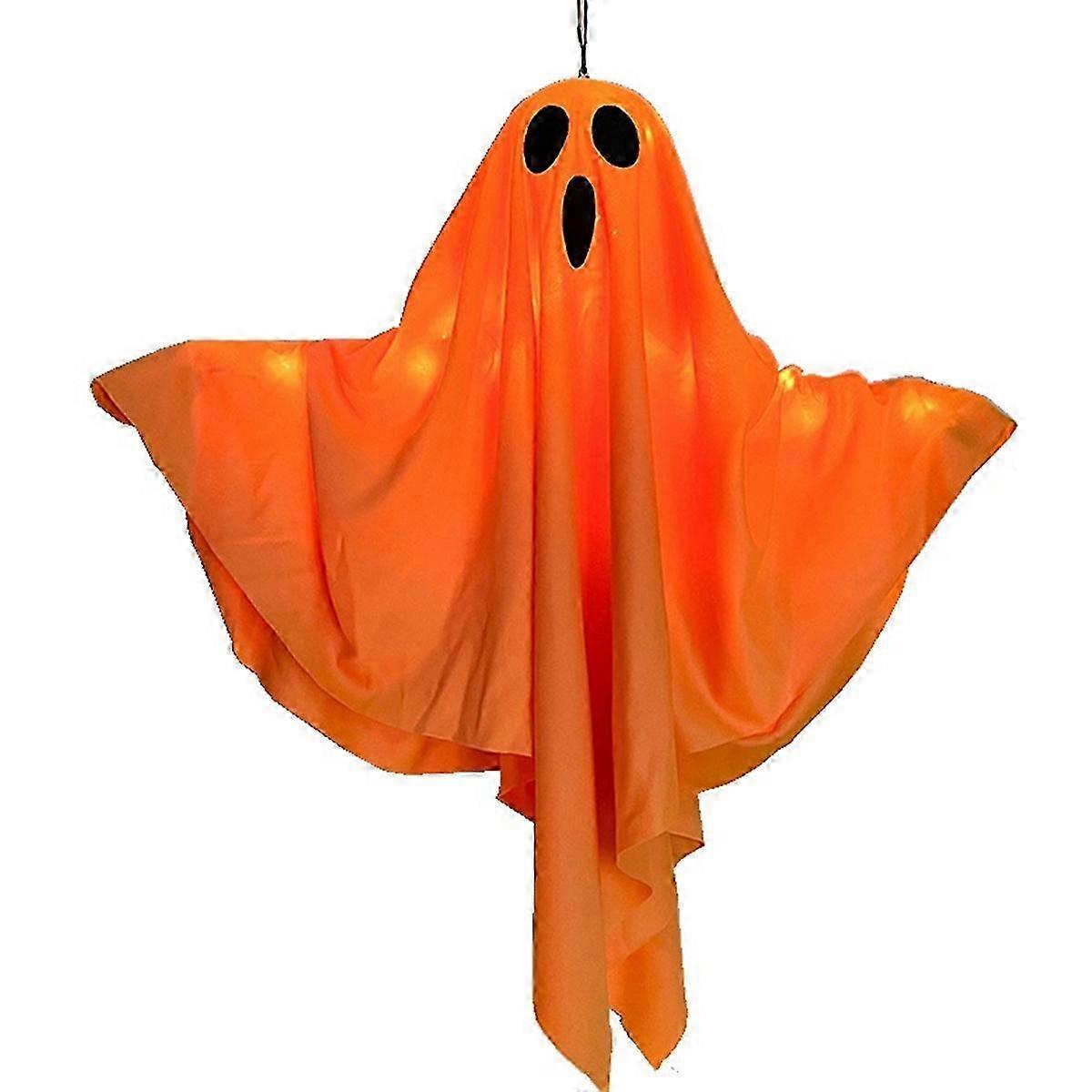 LED Glowing Ghost Decoration Lights - Indoor & Outdoor Hanging Decor for Ghost Bar