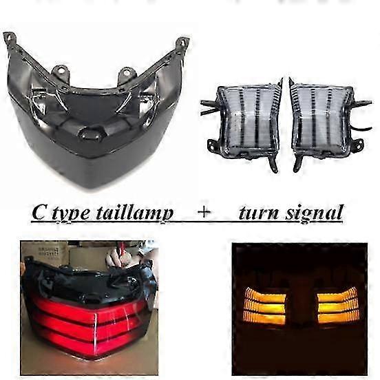 Modified Motorcycle Nmax155 Nmax Rear Taillamp Taillight Tail Lamp Yellow Signal Light Turnlamp For Nmax155 Nmax125 2016-2019