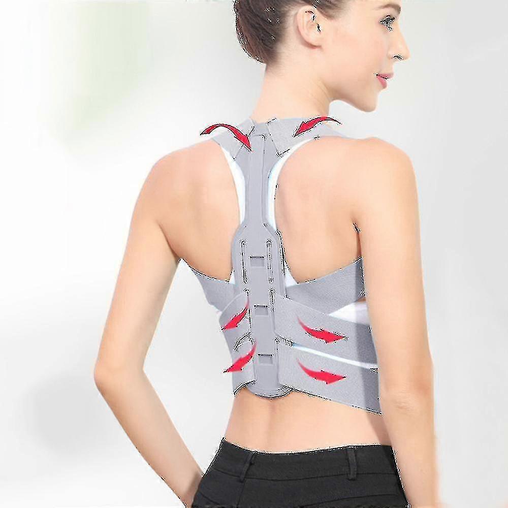 Hunchback Posture Corrector Adjustable Back Support Body Brace Lumb...