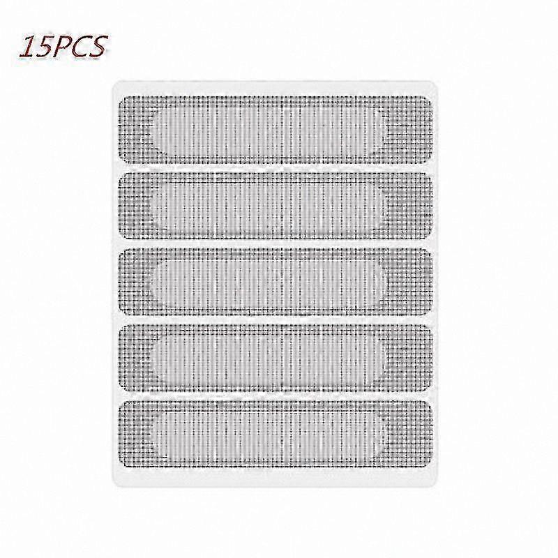 50 Pieces Adhesive Mesh Patches for Door and Window Insect Screen Repairs