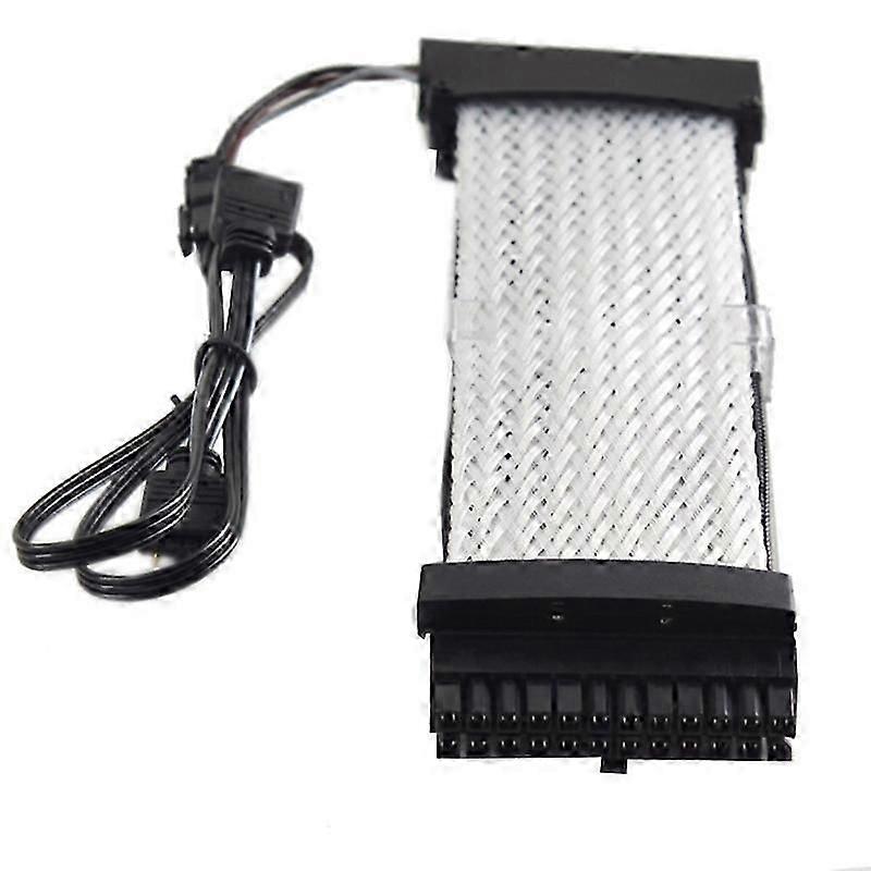 ATX24 Pin RGB Extension 5V 3-Pin ARGB Sync Power Cord for Cable Management