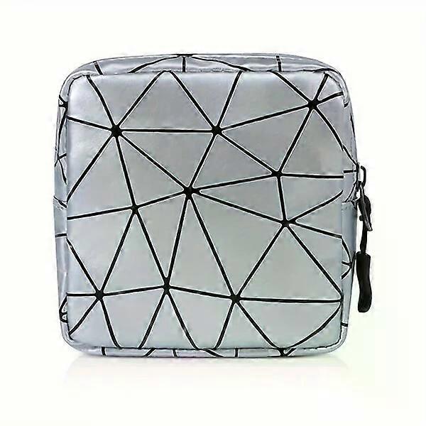 Sanitary napkin storage bag, large capacity, easy to store with zipper design