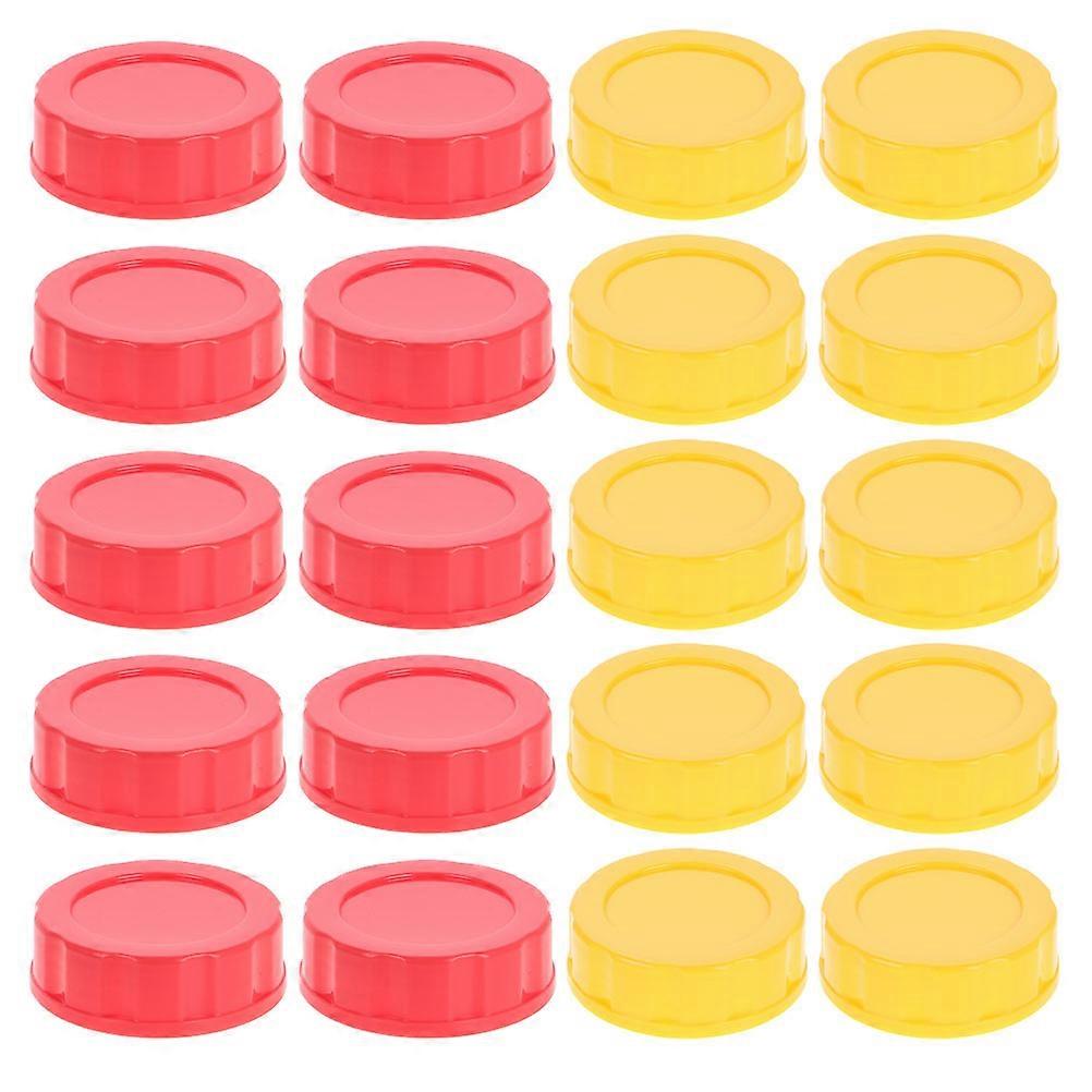 Breastmilk Bottle Lids Leakproof Gasket Cap For Parents Lightweight Compact 10Pcs