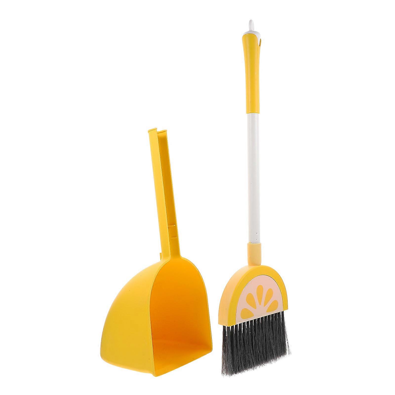 Broom and Dustpan for Kids Mini Broom and Dustpan Set Home Use Smooth Surface No Burrs 1Set
